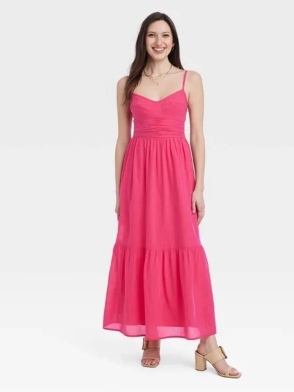 Pink Maxi Dress Universal Thread Size Small
